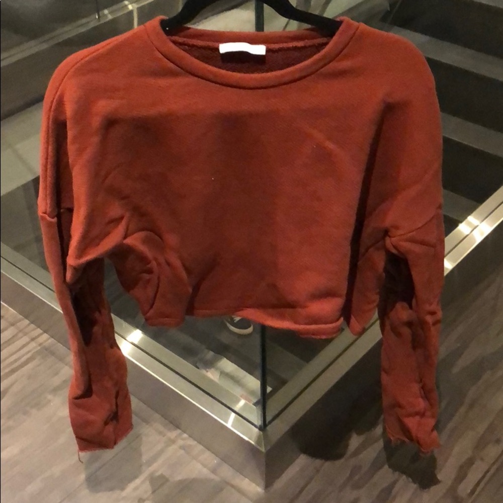 Cropped sweater